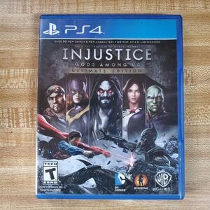 Injustice Gods Among Us Ultimate Edition PS4 PlayStation 4 Game‎